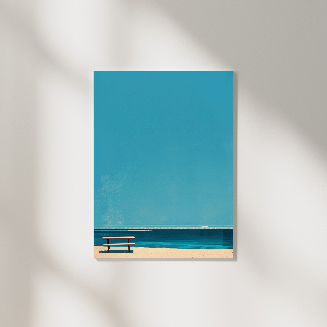 Lonely Bench Poster