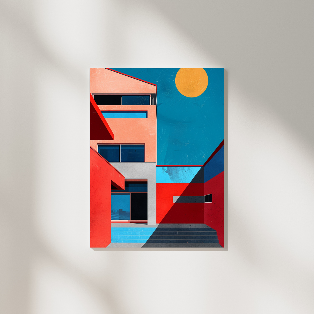 Square Haus Poster