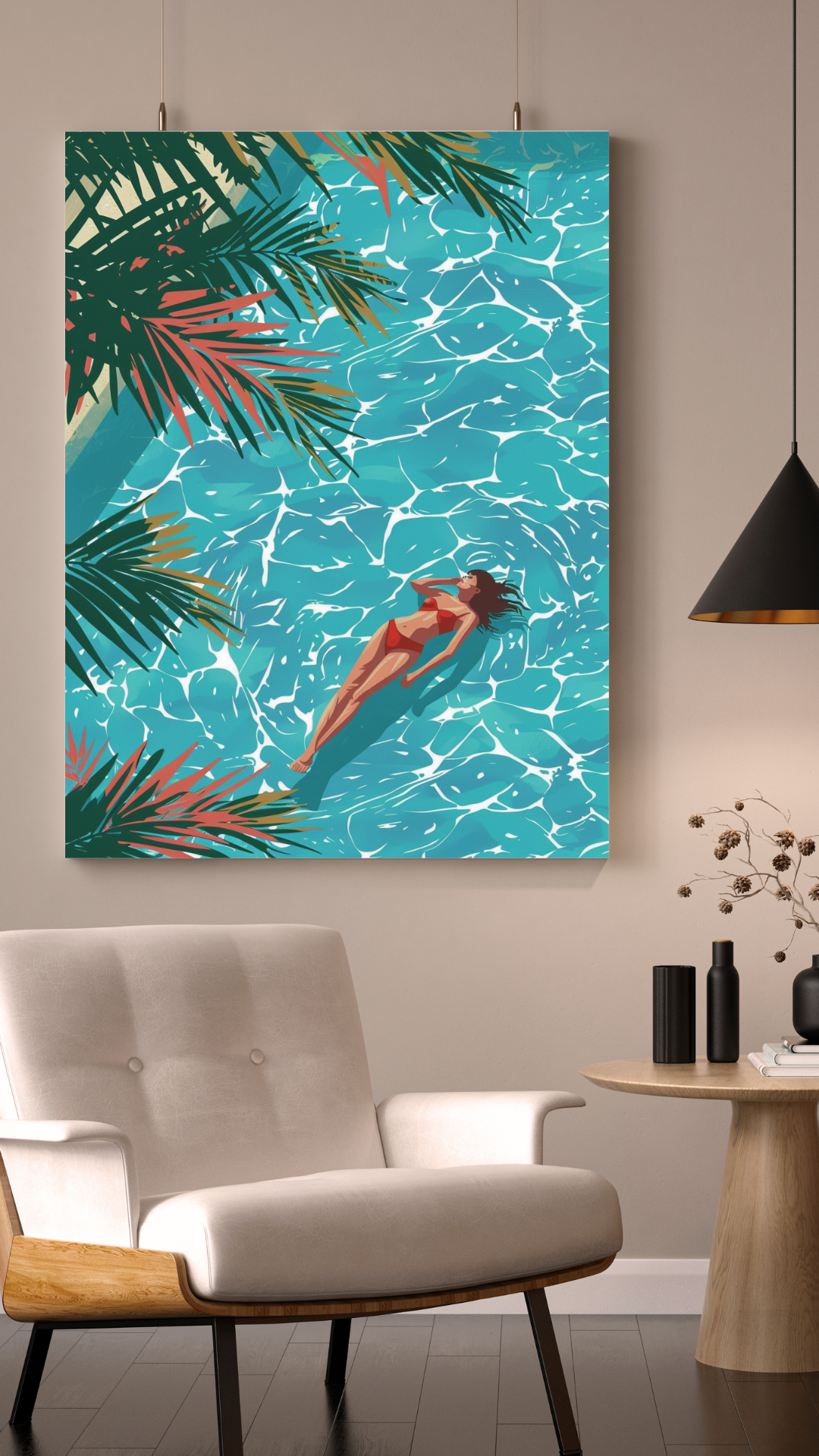 Pool Lounge Poster