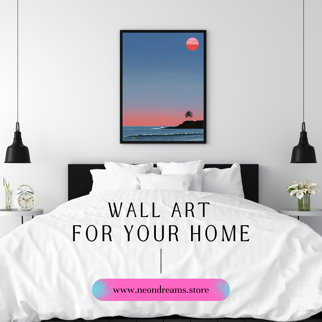 Beach At Twilight Poster