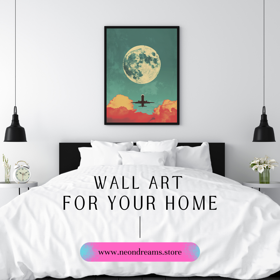 Big Moon Flyby Poster