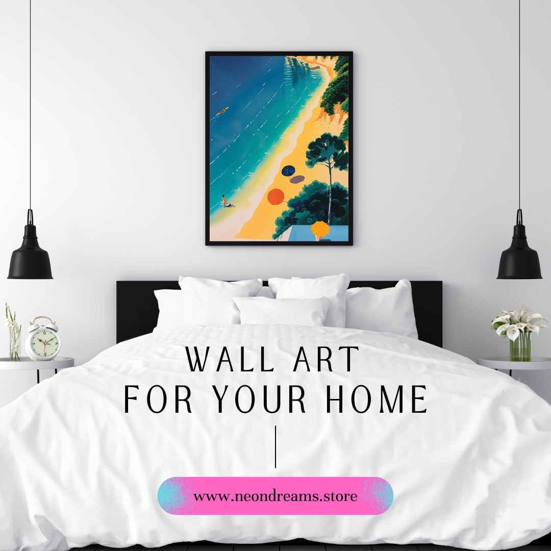 Over The Beach Poster