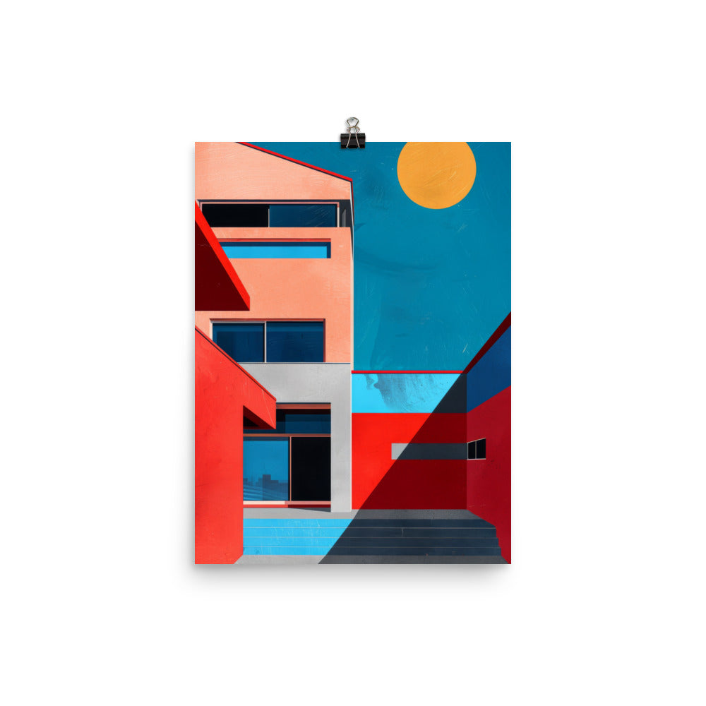 Square Haus Poster