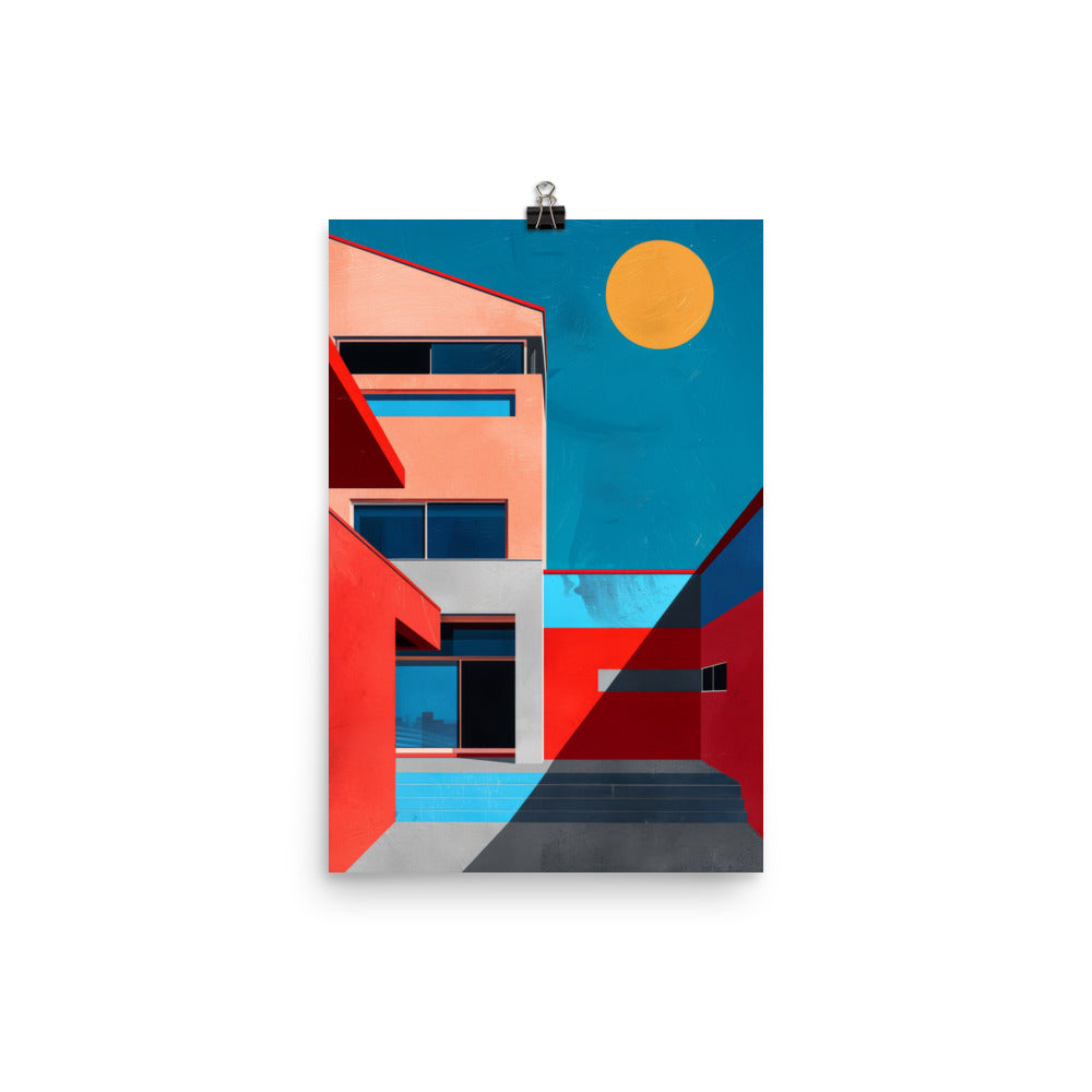 Square Haus Poster
