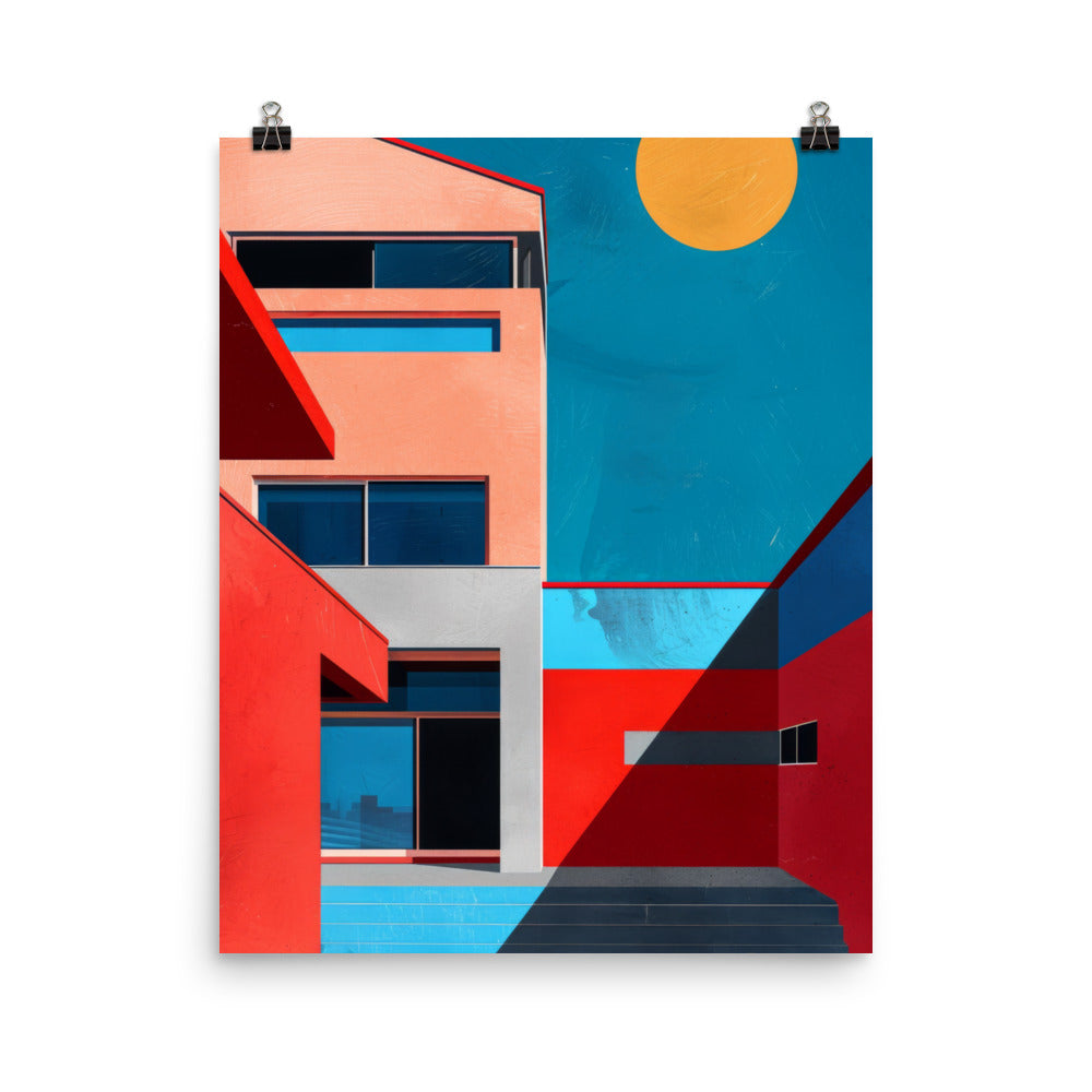 Square Haus Poster