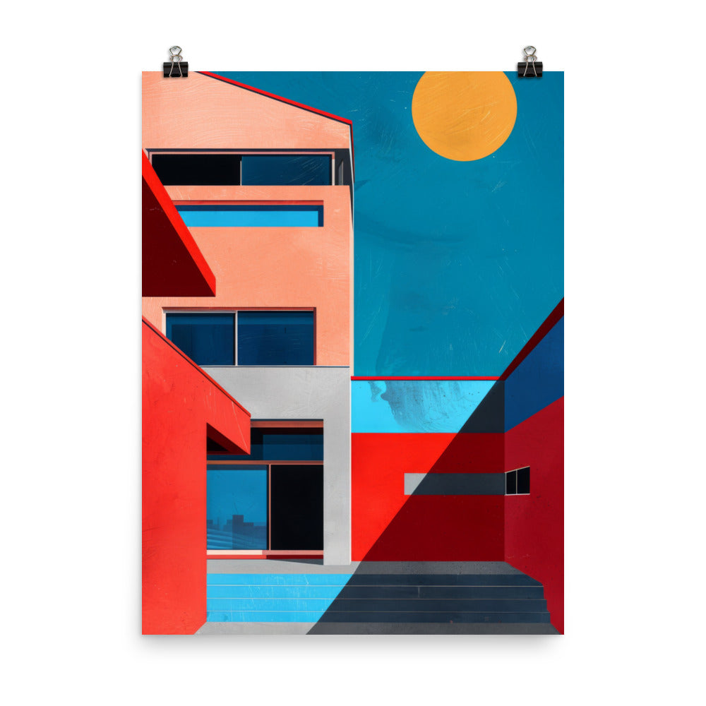 Square Haus Poster