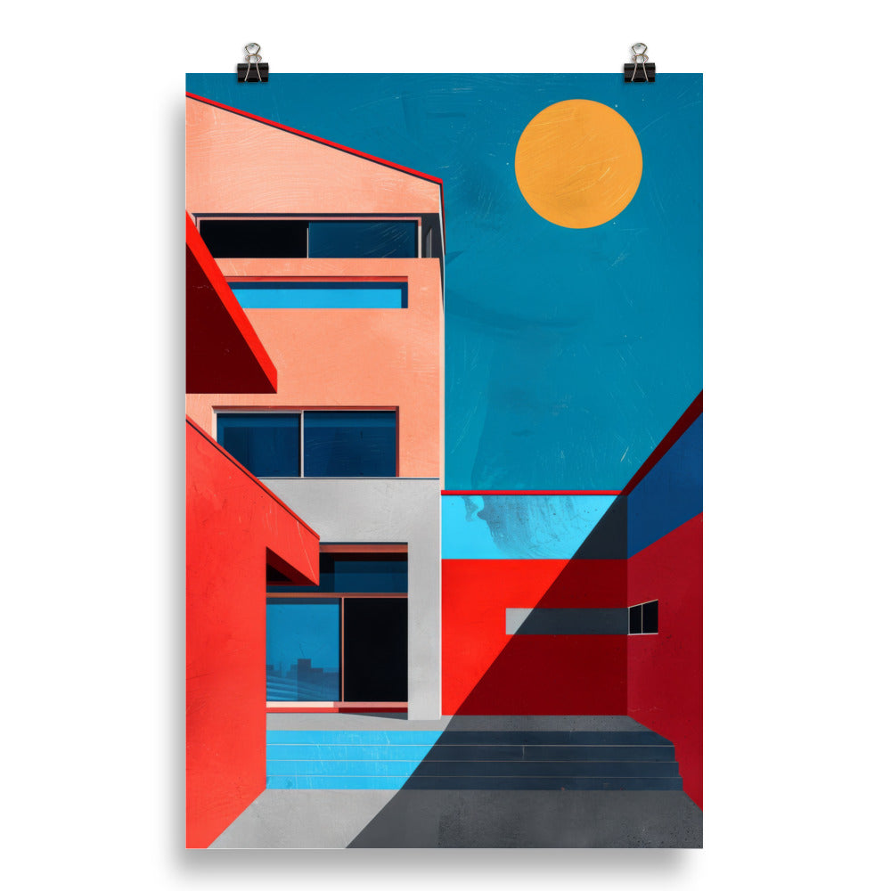 Square Haus Poster