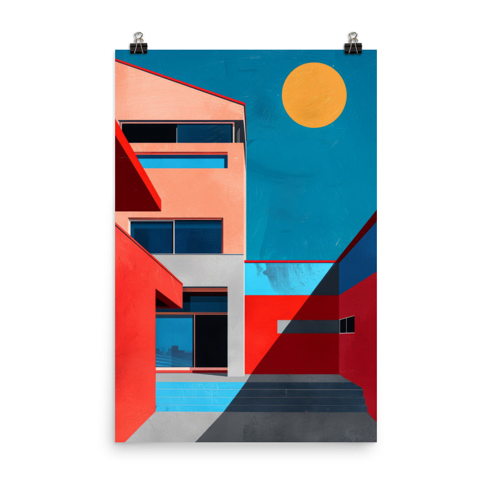 Square Haus Poster