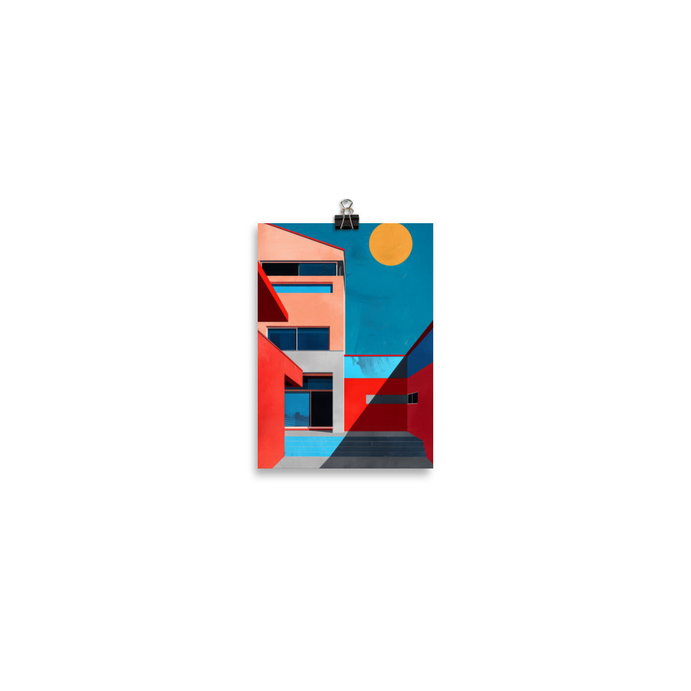 Square Haus Poster