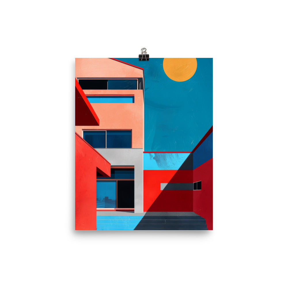 Square Haus Poster