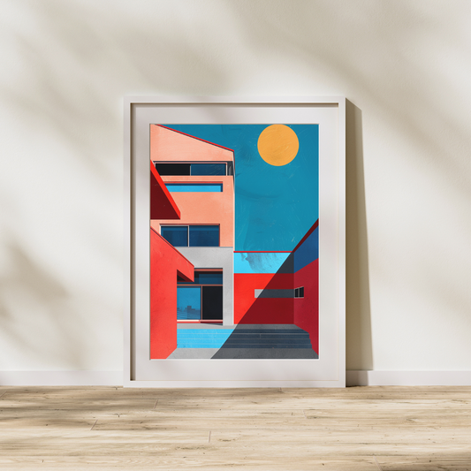 Square Haus Poster