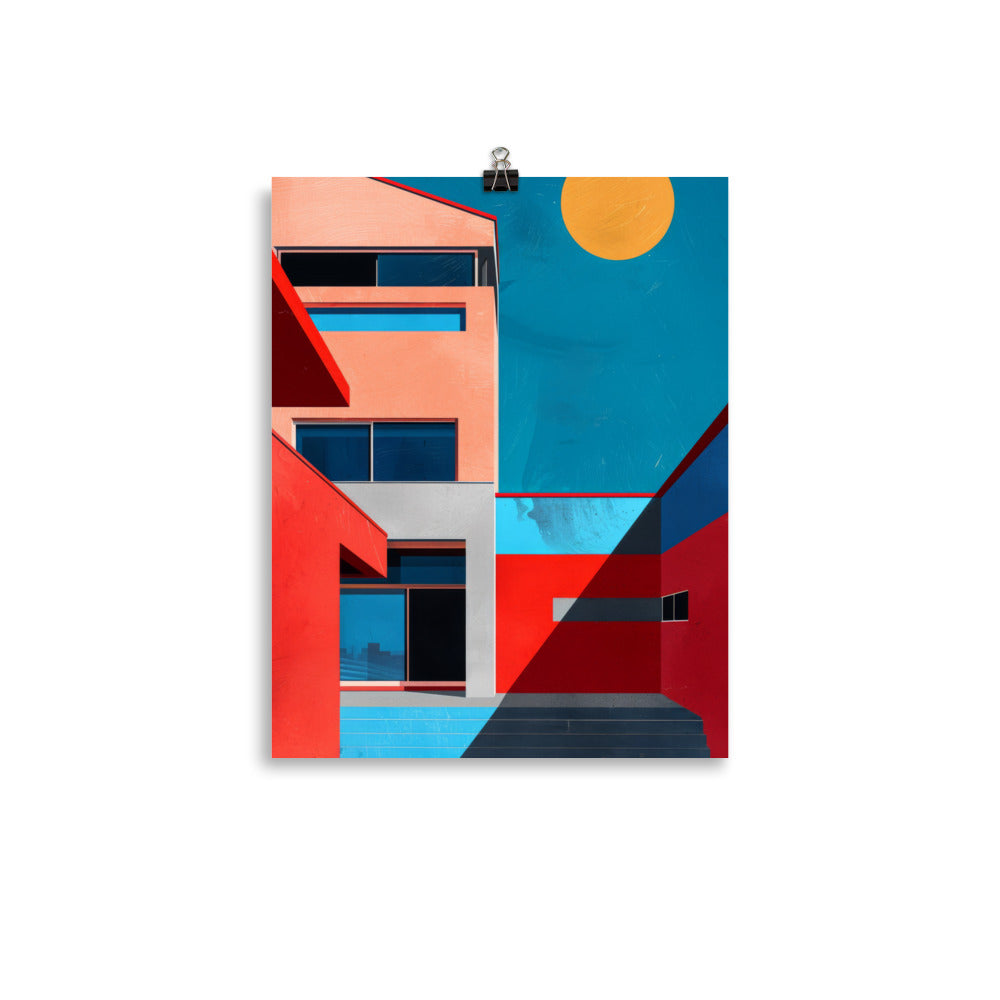 Square Haus Poster